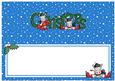 Xmas Christmas Gigi Horse Matching Large Dl Insert