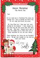 Christmas Santa & Gigi Horse A4 Child's Letter from Santa