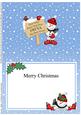 Xmas Snowman Freya's Been Good Matching A5 Insert