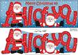 Large Dl Xmas All of You Quick Card 3D Decoupage