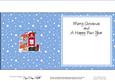 Xmas Percy Turkey N Postbox Matching Insert Square Landscape