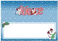 Xmas Niece Matching Large Dl Insert