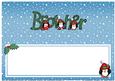 Xmas Brother Matching Large Dl Insert