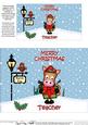 Christmas Gigi Horse Teacher Chocolate Wrapper