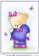 A4 Rosie's Heart in Blueberry