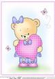 A4 Rosie's Heart in Pink