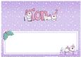 Xmas Toni Matching Large Dl Insert