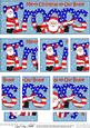 Christmas to Our Usa Troops Dl Side Stacker Topper