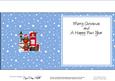 Xmas Robins N Postbox Matching Insert Square Landscape