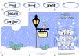 Xmas Singing Snowmen Lottery Wallet Card