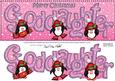 Large Dl Xmas Goddaughter Quick Card 3D Decoupage