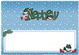 Xmas Nephew Matching Large Dl Insert