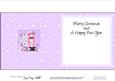 Xmas Polar Bears N Postbox Matching Insert Square Landscape