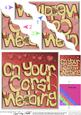 On Your Coral Wedding Anniversary Wavy Corner Side Stacker