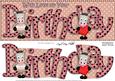 Large Dl Gigi Horse Happy Birthday Felties Quick Card