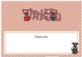 Scottie Dog Thank You Matching Large Dl Insert