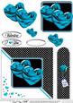 Romantic Roses Quick Card with Step by Step Decoupage