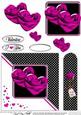 Romantic Roses Quick Card with Step by Step Decoupage