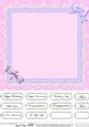 Dreamy Dragonflies Matching 8 x 8 Insert Panel and Greetings