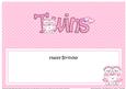 Birthday Large Dl Twin Girls Matching Large Dl Insert