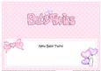 New Baby Twins Matching Large Dl Insert