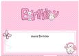 Birthday Teddies Large Dl Matching Large Dl Insert