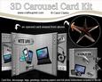 3D Gadgets N Gizmos Carousel Card Kit