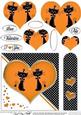 Kool Kats Purrfect Love Quick Card with Pyramage