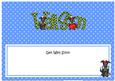 Scottie Dog Large Dl Get Well Soon Matching Large Dl Insert