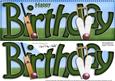 Birthday Cricket Large Dl Sports Quick Card N 3D Decoupage