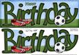 Birthday Football Large Dl Sports Quick Card N 3D Decoupage
