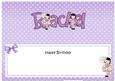 Girlz Birthday Rachel Large Dl Matching Large Dl Insert