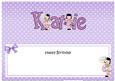 Girlz Birthday Katie Large Dl Matching Large Dl Insert