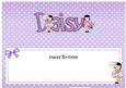 Girlz Birthday Daisy Large Dl Matching Large Dl Insert