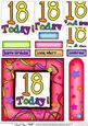 18th Birthday Quick Card with Pyramage