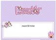 Birthday Daughter Fairy Matching Large Dl Insert