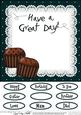 8 x 8 Chocolate Birthday Insert Panel