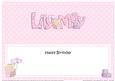 Birthday Lily May Large Dl Matching Large Dl Insert