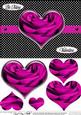 Romantic Roses Quick Card with Heart Shaped Pyramage