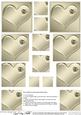 Enamel Heart Set with Heart Shaped Diamond Pyramage Sheet