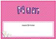 Birthday Mum Matching Large Dl Insert