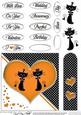 Kool Kats Purrfect Love Quick Card with Decoupage