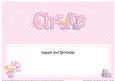 2nd Birthday Chloe Large Dl Matching Large Dl Insert