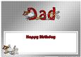 Birthday Dad Large Dl Matching Large Dl Insert