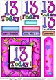 13th Birthday Quick Card with Pyramage