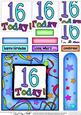 16th Birthday Quick Card with Pyramage