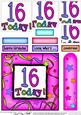 16th Birthday Quick Card with Pyramage