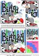 Birthday Sports & Games Shell Edged Corner Side Stacker