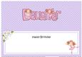 Ballerina Birthday Daughter Large Dl Matching Insert