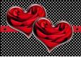 A4 Romantic Rose Hearts